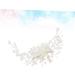 FRCOLOR Bridal Pearl Hair Comb Flower Decorations Teasing Combs for Women Inserted Hair Comb Wedding Hair Clip Jeweled Headband Wedding Hair Accessories for Women Miss Decorate Delicate - Buy Online on GoSupps.com