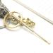 Handmade Brass Ear Wax Removal Spoon - Ear Pick Cleaner Tool & Keychain Pendant for Safe Ear Cleaning - Buy Online on GoSupps.com