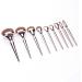 9st Makeup Women's Suit Makeup Brush Cosmetic Brush Professional Makeup Brush Powder Brush Makeup Brush For Women Adjusting Rubber Handle Main - Buy Online on GoSupps.com