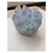 Natural Crystal Rough Natural Crystal Rough Rare Beautiful Blue Ghost Phantom Quartz Crystal Cluster Specimen Decoration (Size : 400-500 g)
