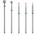 BNG E File Nail Drill Bit For Cuticle Remove 5Pcs Electric Nail File Ball Bits Set 3/32" Diamond Nail Drill Professional Acrylic Natural Nails Cuticle Cleaner Burr Tool Manicure Pedicure Home Salon 6 Count (Pack of 1) - Buy Online on GoSupps.com