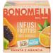  Italian Gourmet E.R. Bonomelli 100% Natural Fruit Infusion Papaya and Orange (Pack of 12) + Italian Gourmet Polpa 400g - Buy Online on GoSupps.com