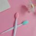 4 PCS Double-Sided Silicone Lip Scrub Brush for Smoother and Fuller Lips - Exfoliating Brush for Men and Women - Buy Online on GoSupps.com