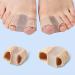 Cohaeli Bunion Corrector 4Pcs Set - Orthopedic Toe Separators & Splint for Hallux Valgus - Foot Care Supplies - Size L 6x3.2cm - Buy Online on GoSupps.com