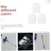UKCOCO 3 ensembles Palette de Maquillage Transparente avec Spatules Accessoires Manucure pour M lange Vernis et Pigments Outil pour Usage Professionnel et Domicile - Buy Online on GoSupps.com