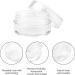 80 Pieces Empty Transparent Cosmetic Jars Set | Travel Sample Containers with Lids for Creams & Beauty Products - Buy Online on GoSupps.com