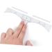 Baluue 20 Pcs Eyebrow Design Ruler Microblading Adhesive Eyebrow Sticker Eyebrow Ruler Tool White Plastic 22x5cmx2pcs Whitex2pcs - Buy Online on GoSupps.com