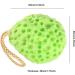 Soft Bath Sponge Exfoliating Shower Sponge - Double Sided Body Cleaning Accessories for Men & Women - Green 3 Pack - Buy Online on GoSupps.com