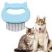 Cat & Dog Comb Massager - Pet Hair Removal Shell Comb Tool (Blue) - Buy Online on GoSupps.com