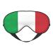 italy flag print Unisex Sleeping Eye Mask Soft Blocking Eye Mask Adjustable Strap Sleeping Face mask