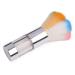 Colorful Acrylic Nail Brush Cleaner - Dust Removal Tool for Nail Art - Silver Makeup Brush - Buy Online on GoSupps.com