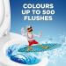 Duck Fresh Discs Blue Toilet Cleaner Twin Pack Refills Sanitising & Descaling Toilet Bowl Gel Kills Germs and Bacteria Colours Water Blue 72ml - Buy Online on GoSupps.com