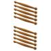GATUIDA 10 STK Wood Massage Device Traditional acupuncture massage devices body massage device trigger point massage tab reflex zone massage tools facial tools wooden vietnam multi-purpose