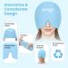 NEWGO Migraine Relief Cap - Headache Hat for Cold Therapy and Stress Relief (Light Blue) - Buy Online on GoSupps.com