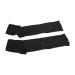 Open Toe Compression Stockings for Women - Relieve Leg Pain Elastic Nylon Fitness - S/M Black - Buy Online on GoSupps.com