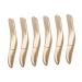 HAPINARY 18 Pcs Eyeliner Empty Tube Mascara Containers Empty Mascara Bottles Empty Refillable Wands Golden Pp
