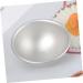 COHEALI Circle Stencil 4PCS soap molds food molds cake mold Aluminum Molds Bath Moulds cake pan puck 3d baking mold Silver medium - Buy Online on GoSupps.com