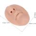 Obetuens 3-Piece 3D Silicone Nose & Mouth Model - Soft Piercing Exercise & Reusable Body Parts Display Model for Jewelry Puncture - Buy Online on GoSupps.com
