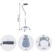 Cane Crutches four-legged Cane walker multi-function thick aluminum alloy anti-skid height ten-speed adjustable crutches (B) Selfless dedication - Buy Online on GoSupps.com