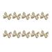 Metal Nail Art Studs 3D Metal Nail Art Jewelry Decorations Bows Rabbits Moon Multi-Shapes Nail Decoration Accessories Nail Art Jewels