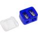 Cetornie 4-Piece Cosmetic Pencil Sharpener for Eyebrow and Eyeliner - Dual Hole Makeup Sharpener in Blue  White  Red  Black - Buy Online on GoSupps.com