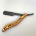 Nolitoy Stainless Steel Folded Razor - Vintage Hairdresser Razor with Wooden Handle for Perfect Haircuts - Buy Online on GoSupps.com