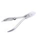 LINKANRUO Cuticle Nipper Stainless Steel Nail Clipper Cutter Nipper for Thick Ingrown Toenails Scissors