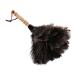Feather Dust Solid Wood Handle Handheld Dust Brush Cleaner for Housework