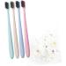 Wheat Straw Toothbrush Set - Eco-Friendly 4pcs Bristles for Healthy Oral Care | Sustainable Hygiene Products - Buy Online on GoSupps.com