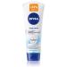 Nivea 3in1 Care & Protect Hand Creme for skin stressed by hand hygiene hand cream with jojoba oil intensive skin care for normal to dry hands with anti-bacterial effect (100 ml)