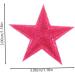 VILLCASE Embroidery Patches Star Patches 50 Pcs Star Iron-on Patch Velvet Embroidery Sequins Accessories Star Applique Embroidered Patch - Buy Online on GoSupps.com