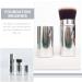 FOMIYES Retractable Makeup with Cover Powder Foundation Brush Powder Brush Foundation Retractable Brush Cosmetic Applicator Makeup Supplies Artificial Fiber Telescopic - Buy Online on GoSupps.com