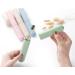 Dulspue Toothbrush Case - Set of 4 Portable Toothbrush Containers with Protective Covers for Travel & Family - 4 Colors Available - Buy Online on GoSupps.com