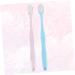PLAFOPE 2 Pack Fur Toothbrushes - Eco-Friendly Oral Cleaning Design for Effective Dental Care | International Shipping - Buy Online on GoSupps.com