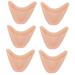 Veemoon 3 Pairs Toe Sleeve Ballet Toe Cap Silicone Pointe Dance Shoes Protector Women's Shoe Inserts Silicone Gel Silicone Toe Sleeves Flexible Toe Cover Ballet Toe Cover Tiptoe Cover Care