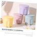 ULTECHNOVO 6 Sets Makeup Brush Cleaner Kit - Portable Washing Bowls & Scrubbing Mat for Enhanced Cleaning | Beauty & Cosmetic Essentials - Buy Online on GoSupps.com