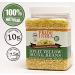 Pride Of India Split Yellow Mung Lentils - 3 Pound Jar | Protein & Fiber Rich Moong Dal - Buy Online on GoSupps.com