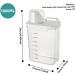 Veesper Laundry Detergent Dispenser 1800ml Clear Airtight Washing Powder Dispenser with Scale and Cup Detergen Box for Solid Liquid Laundry Detergent Dispenser Washing Powder Dispenser 1800ml With Scale - Buy Online on GoSupps.com