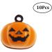 10Pcs Laughing Pumpkin Bells Pet Collar Charm Halloween Party Decoration & Jewelry Pendants - Buy Online on GoSupps.com