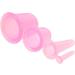 Anself 4pcs Silicone Massage Cupping Cups for Neckline Face & Body - Random Colors | International Shipping - Buy Online on GoSupps.com