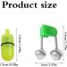 Dongker LED Fishing Bells - 10-Pack Eel Bells with Clamp | Portable Double Fishing Bells for Outdoor Fishing Rods - Buy Online on GoSupps.com