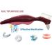 RETYLY 2 Pcs Premium Hard Denture Brush Toothbrush Cleaning Brush Multi-Layered Bristles &Portable Denture Double Sided Brush - Buy Online on GoSupps.com