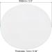 PATIKIL 65mm/2.5inch Foam Lid Liner 100Pcs PS Foam Resistant Tamper Pressure Sensitive Seal for Bottle Cap Liners Seals White Red - Buy Online on GoSupps.com