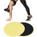 Agate Core Sliders - 2PCs Fitness Slide Equipment for Full Body Training Strengthen Abs Butt & Belly - Home Exercises in Yellow - Buy Online on GoSupps.com