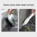 Grout Brush Cleaning Brush Scrubber with Short Handle V-Shaped Brush for Joints and Tiles in Bathroom Kitchen Toilet Short handle floor brush - Buy Online on GoSupps.com