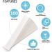 Baluue Aromatherapy Essential Oil Perfume Test Strips - White Blank Paper Fragrance Tester Cards (2 Bags) | Aromatherapy Test Smelling Strips for Scents | Aroma Diffuser Accessories - Buy Online on GoSupps.com