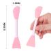 Silicone Face Mask Brush | Mud Mask Applicator | Flexible | Facial & Clay Mask Tool | Blue & Pink - Buy Online on GoSupps.com