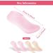2 Pairs Silicone Socks for Women - Moisturizing Gel Socks for Dry Feet Cracked Heels & Spa Pedicure Care - Buy Online on GoSupps.com