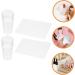 FRCOLOR Silicone Nail Tools 2 Sets Nail Stamp Handle Abs Soft Head Clear Nail Stamper 6.2X3X3CM Assorted Color - Buy Online on GoSupps.com