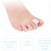 12 Set Silicone Gel Toe Spreaders - Soft & Comfortable Toe Separators for Hallux Valgus Overlapping Toes & Corns - Includes S M & L Sizes - Buy Online on GoSupps.com